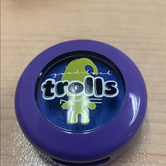 💙HP 3/6 MAC X TROLLS ATLANTIC BLUE MATTE SHADOW💙NIB - Picture 2 of 4